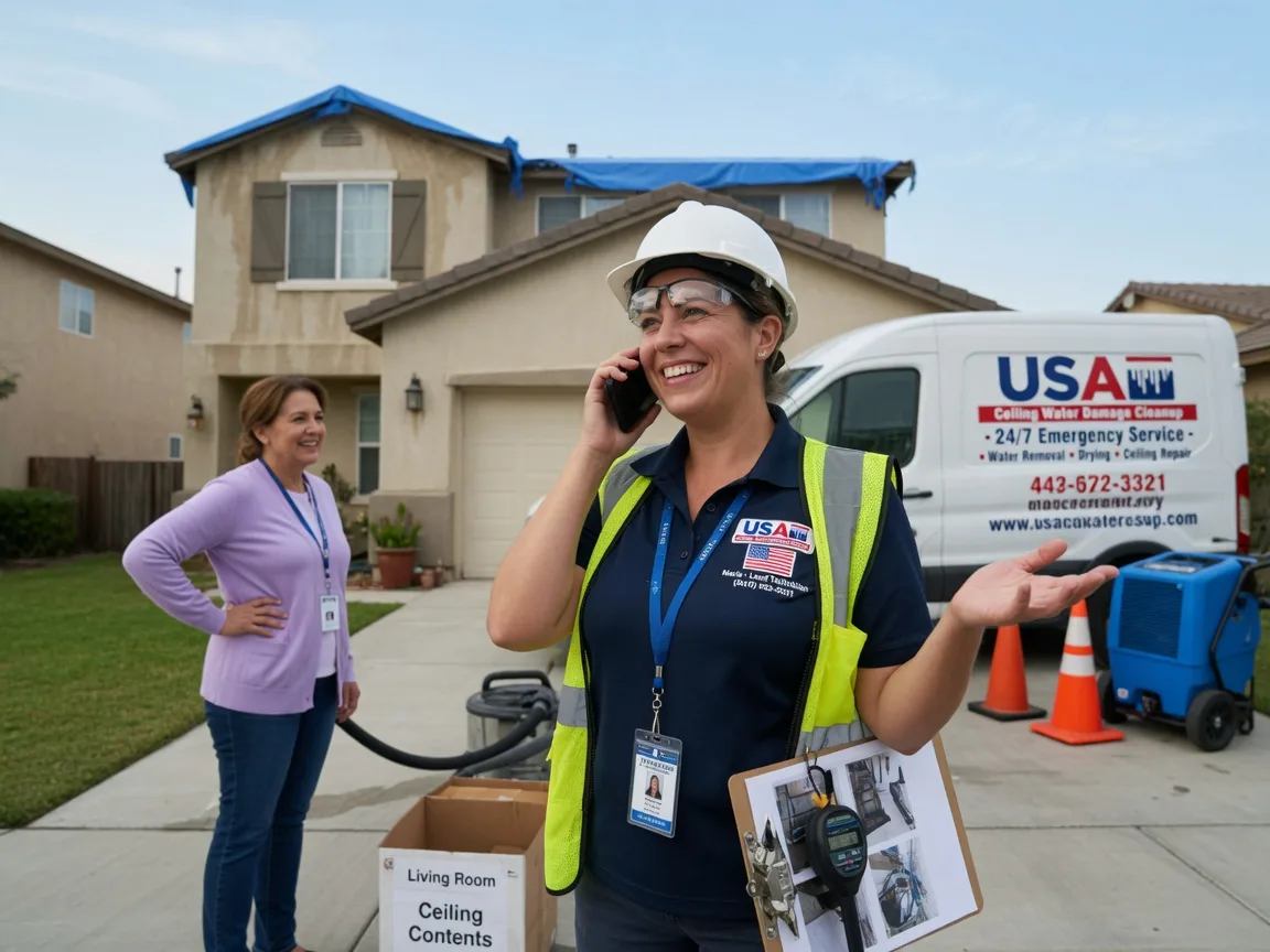 Ceiling Water Damage Restoration Fairdealing, MO FAQs
